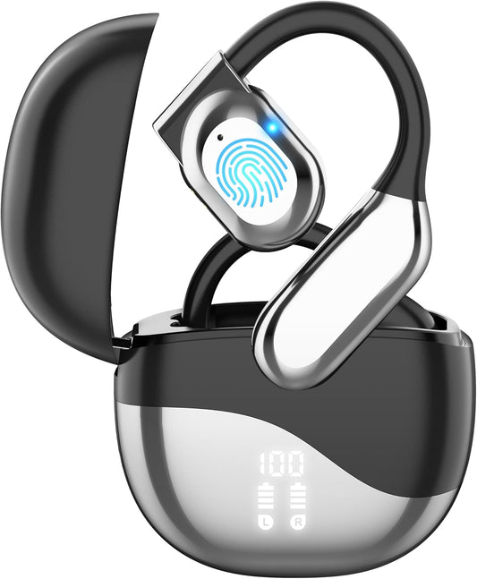 AI Language Translator Earbuds, OWS Real-Time 3-in-1 Translation Earbuds 144 Languages & Accents, Translation Device for Travel Business Learning