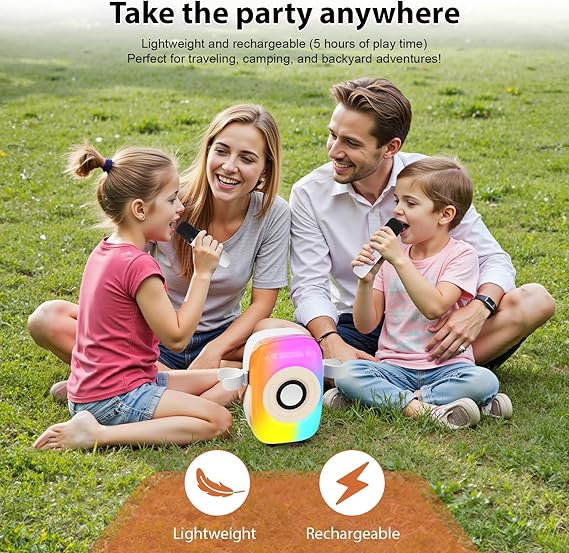 2-in-1 Kids Wireless Headphones & Bluetooth Speaker Combo